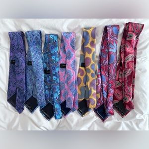 Set of 7 Ermenegildo Zegna Neck Ties